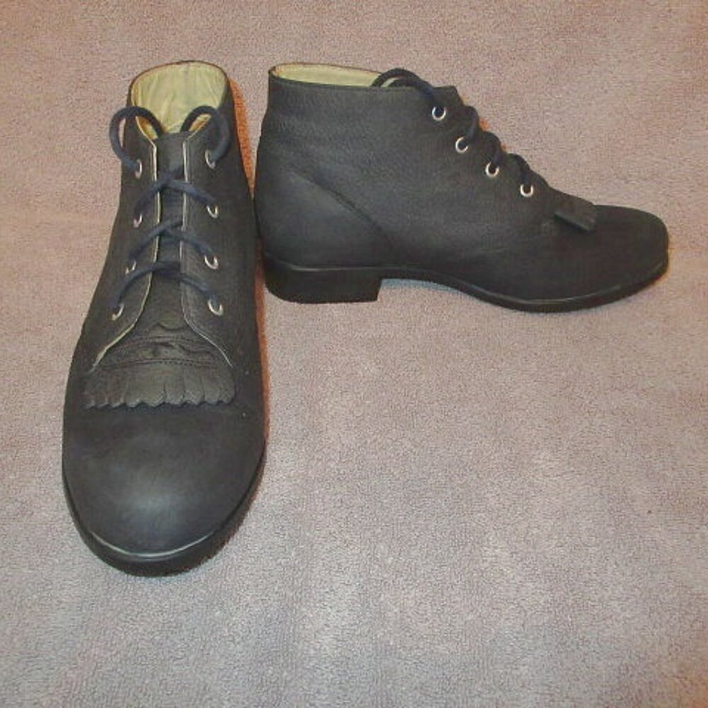 Ariat Heritage Lacer Leather Boots Size 6 Roper Kiltie Cowgirl Steampunk Western